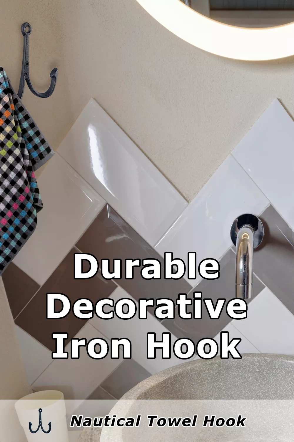 Durable Wall Hook | Storage Solution with Coastal Charm